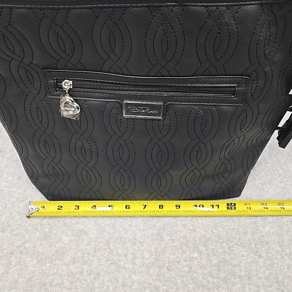 Bella Russo Black Hobo Bag Designer Purse‎ Shoulder Bag Everyday